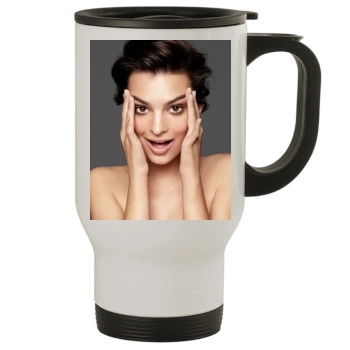 Emily Ratajkowski Stainless Steel Travel Mug