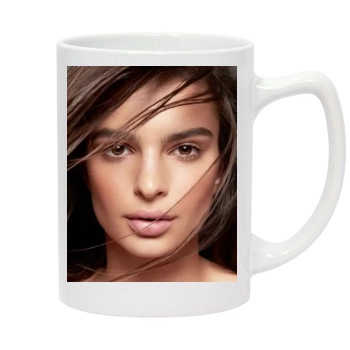 Emily Ratajkowski 14oz White Statesman Mug