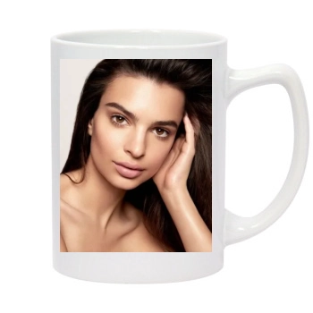 Emily Ratajkowski 14oz White Statesman Mug