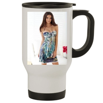 Emily Ratajkowski Stainless Steel Travel Mug