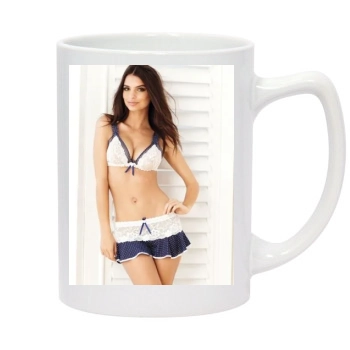 Emily Ratajkowski 14oz White Statesman Mug