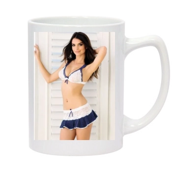 Emily Ratajkowski 14oz White Statesman Mug