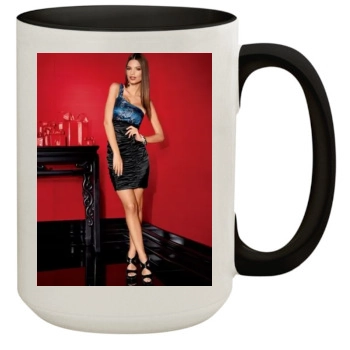 Emily Ratajkowski 15oz Colored Inner & Handle Mug