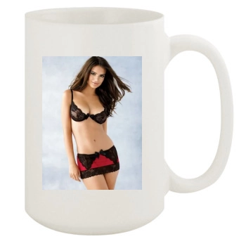 Emily Ratajkowski 15oz White Mug