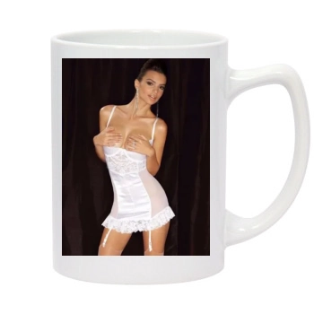 Emily Ratajkowski 14oz White Statesman Mug