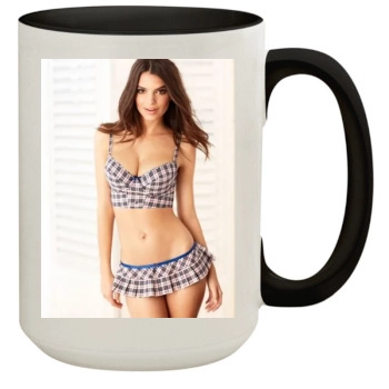 Emily Ratajkowski 15oz Colored Inner & Handle Mug