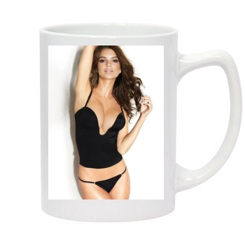 Emily Ratajkowski 14oz White Statesman Mug