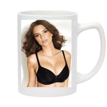 Emily Ratajkowski 14oz White Statesman Mug