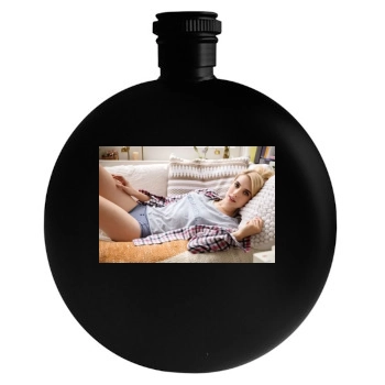 Emma Roberts Round Flask