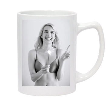 Emma Roberts 14oz White Statesman Mug