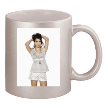 Emma Roberts 11oz Metallic Silver Mug