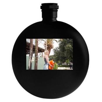 Emma Roberts Round Flask