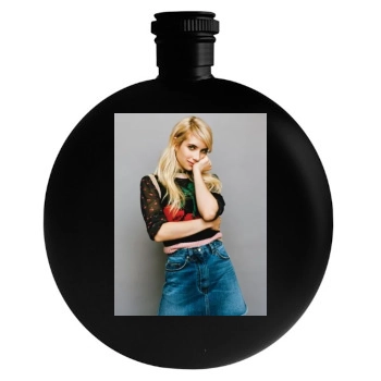 Emma Roberts Round Flask