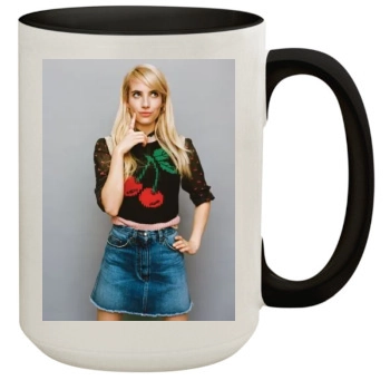 Emma Roberts 15oz Colored Inner & Handle Mug