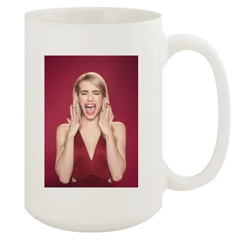 Emma Roberts 15oz White Mug