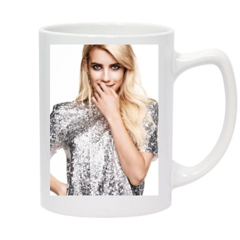 Emma Roberts 14oz White Statesman Mug