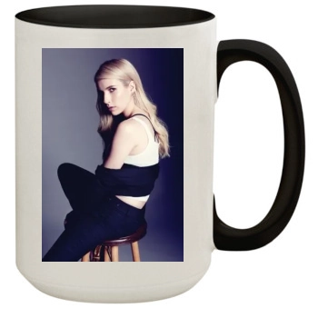 Emma Roberts 15oz Colored Inner & Handle Mug