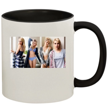 Emma Roberts 11oz Colored Inner & Handle Mug