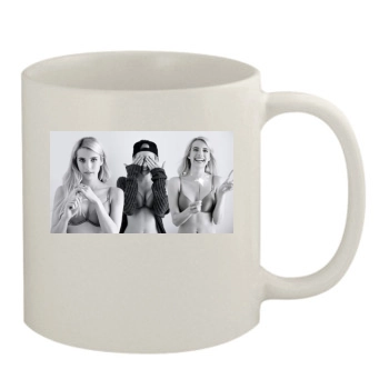 Emma Roberts 11oz White Mug