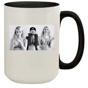 Emma Roberts 15oz Colored Inner & Handle Mug