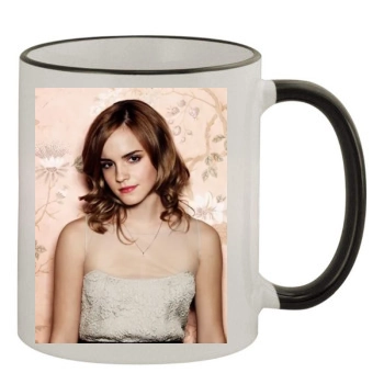 Emma Watson 11oz Colored Rim & Handle Mug