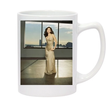 Emmy Rossum 14oz White Statesman Mug