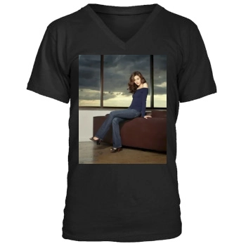 Emmy Rossum Men's V-Neck T-Shirt