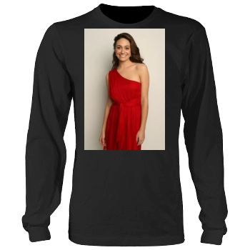 Emmy Rossum Men's Heavy Long Sleeve TShirt