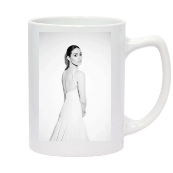 Emmy Rossum 14oz White Statesman Mug