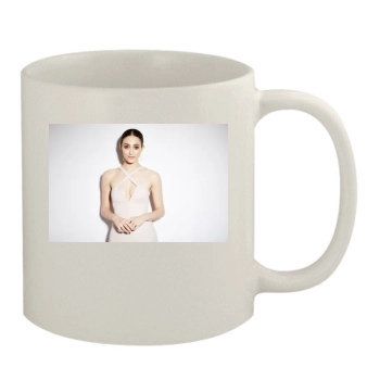 Emmy Rossum 11oz White Mug
