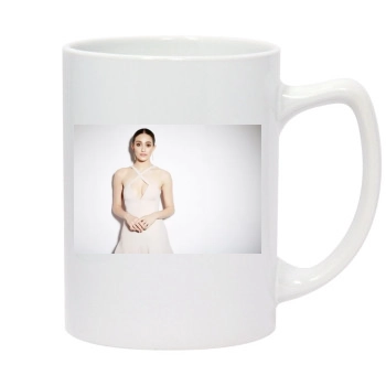 Emmy Rossum 14oz White Statesman Mug