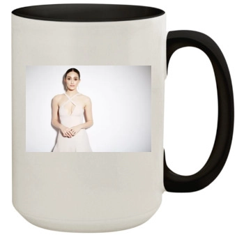 Emmy Rossum 15oz Colored Inner & Handle Mug