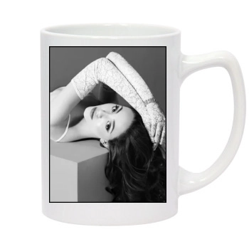 Emmy Rossum 14oz White Statesman Mug