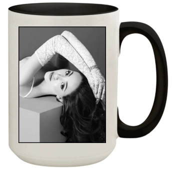 Emmy Rossum 15oz Colored Inner & Handle Mug