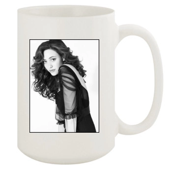 Emmy Rossum 15oz White Mug