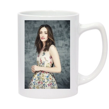 Emmy Rossum 14oz White Statesman Mug