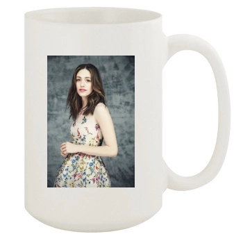 Emmy Rossum 15oz White Mug