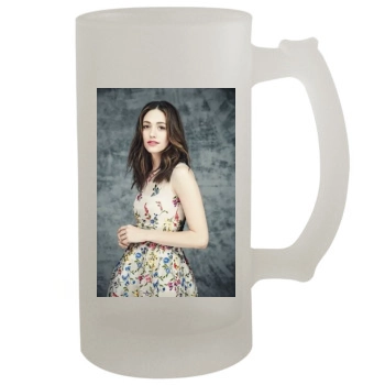 Emmy Rossum 16oz Frosted Beer Stein