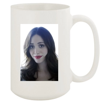 Emmy Rossum 15oz White Mug