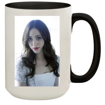 Emmy Rossum 15oz Colored Inner & Handle Mug