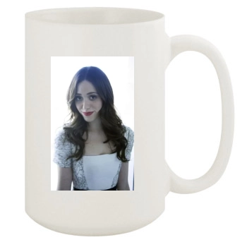 Emmy Rossum 15oz White Mug