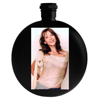 Sophie Marceau Round Flask