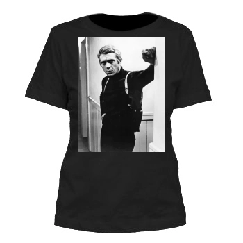 Steve Mcqueen Women's Cut T-Shirt