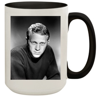 Steve Mcqueen 15oz Colored Inner & Handle Mug