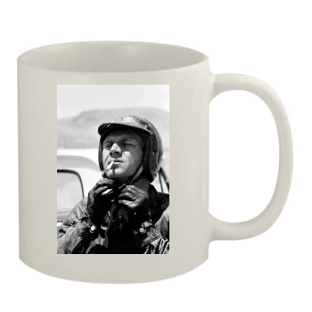 Steve Mcqueen 11oz White Mug