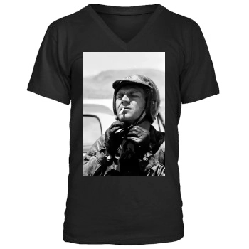 Steve Mcqueen Men's V-Neck T-Shirt