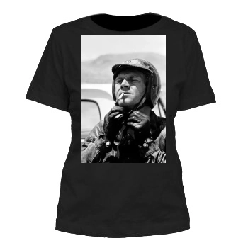 Steve Mcqueen Women's Cut T-Shirt