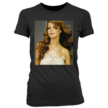 Tammin Sursok Women's Junior Cut Crewneck T-Shirt