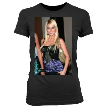 Tara Conner Women's Junior Cut Crewneck T-Shirt