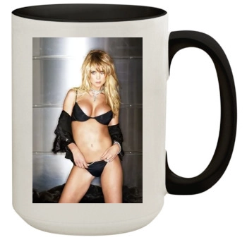 Tara Reid 15oz Colored Inner & Handle Mug